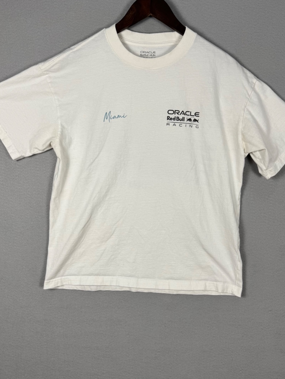 American Eagle Small Oracle Red Bull Racing T-Shirt White